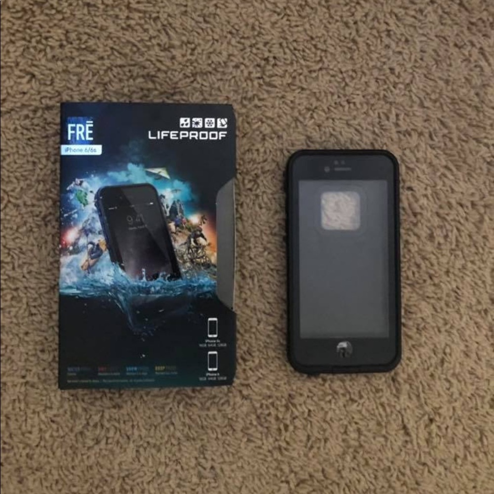 Black LifeProof Case for iPhone 6/6s
